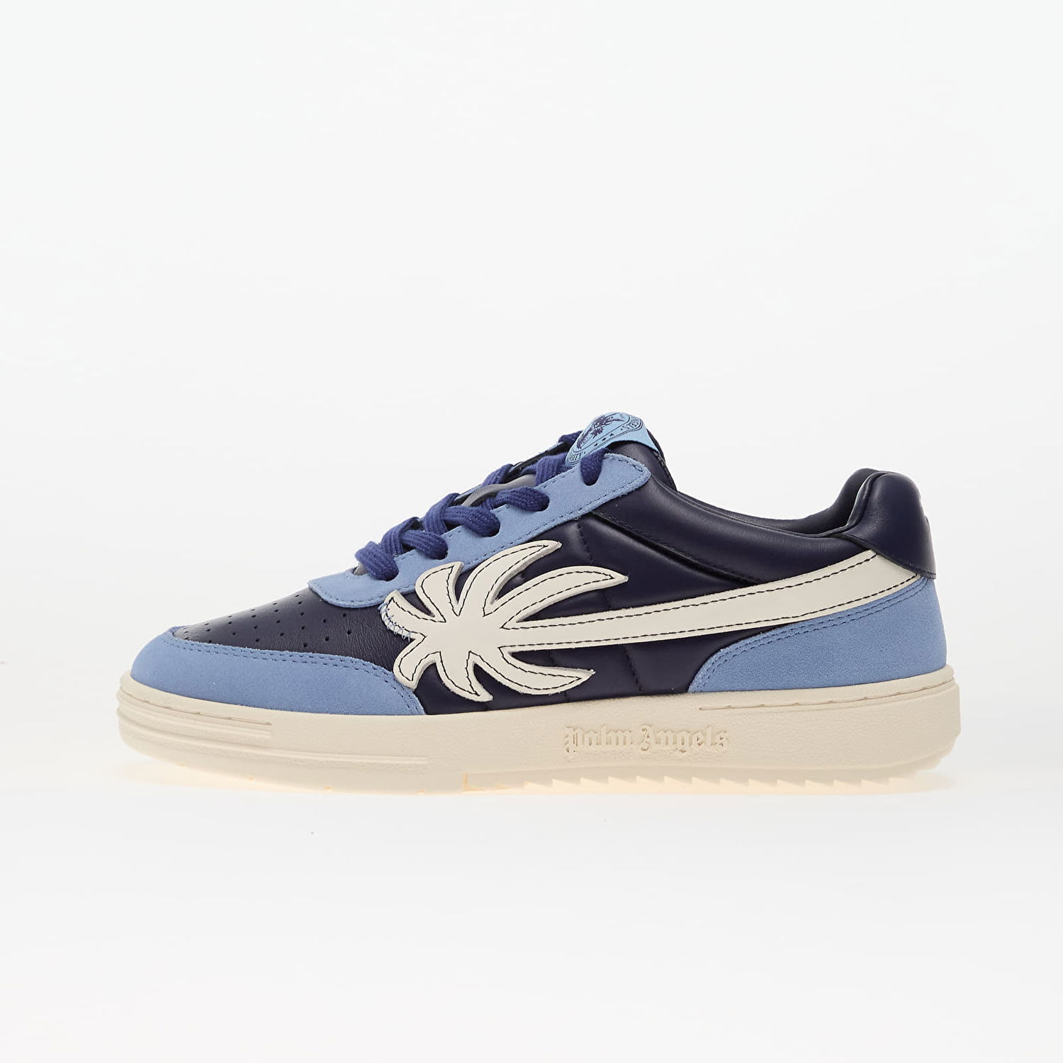 Tenisky a topánky Palm Angels Palm Beach University Navy Blue/ Off White Modrá | PBIA015F25LEA0014603, 0