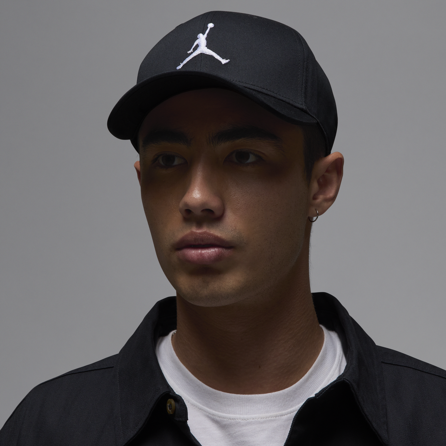 Šiltovka Jordan Jordan Rise Fitted Cap Čierna | HJ0627-010, 0