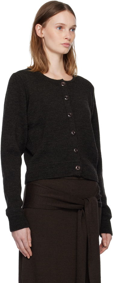 Sveter LEMAIRE Lemaire Alpaca Cropped Cardigan Béžová | TO1411 LK1028, 4