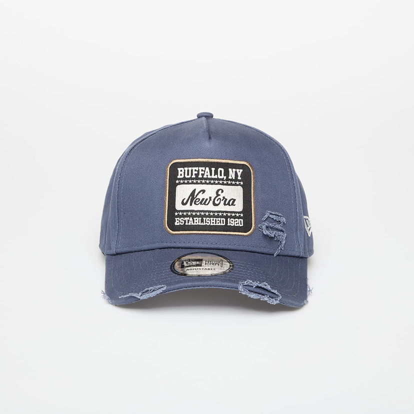 Šiltovka New Era New Era 9FORTY A-Frame Patch Distressed Snapback Cap Modrá | 60691086