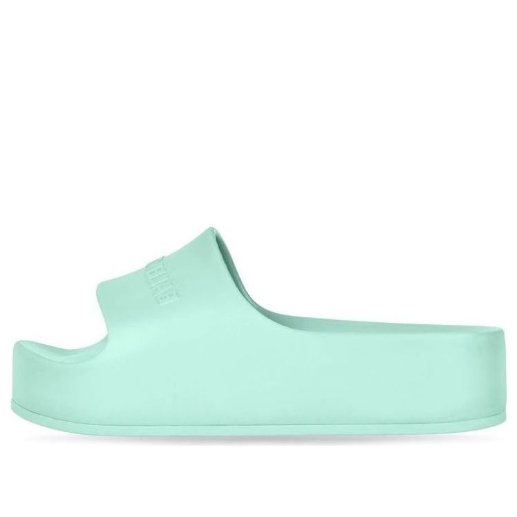Tenisky a topánky Balenciaga Balenciaga Chunky Slides Zelené | 654315W1S894598, 0