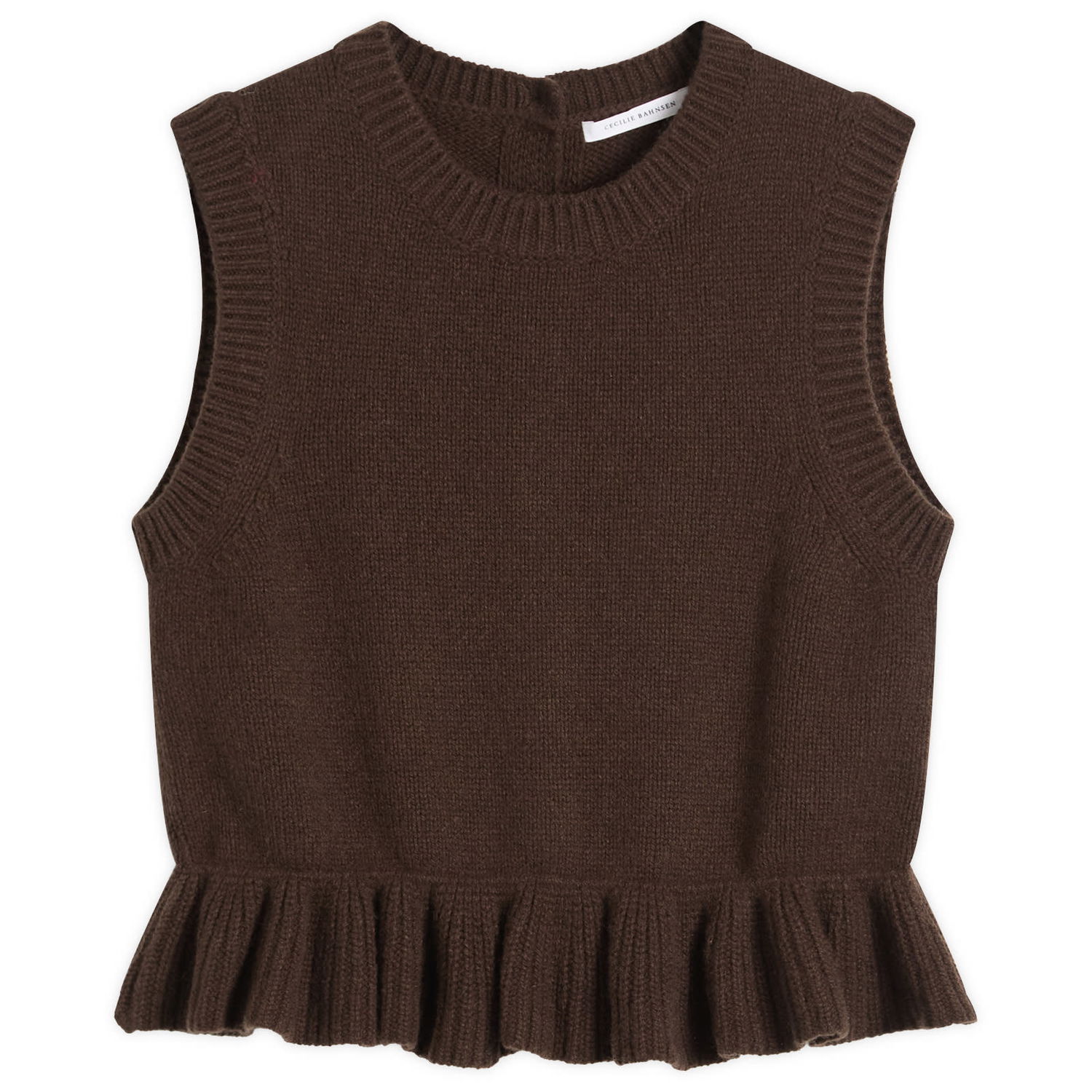 Vesta Cecilie Bahnsen Bill Vest Hnedá | 225KNI53002, 0