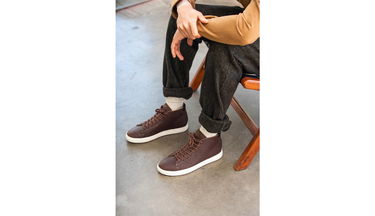 Tenisky a topánky Clae Bradley Mid Cocoa Leather Hnedá | CL20CBM04-CCL, 4