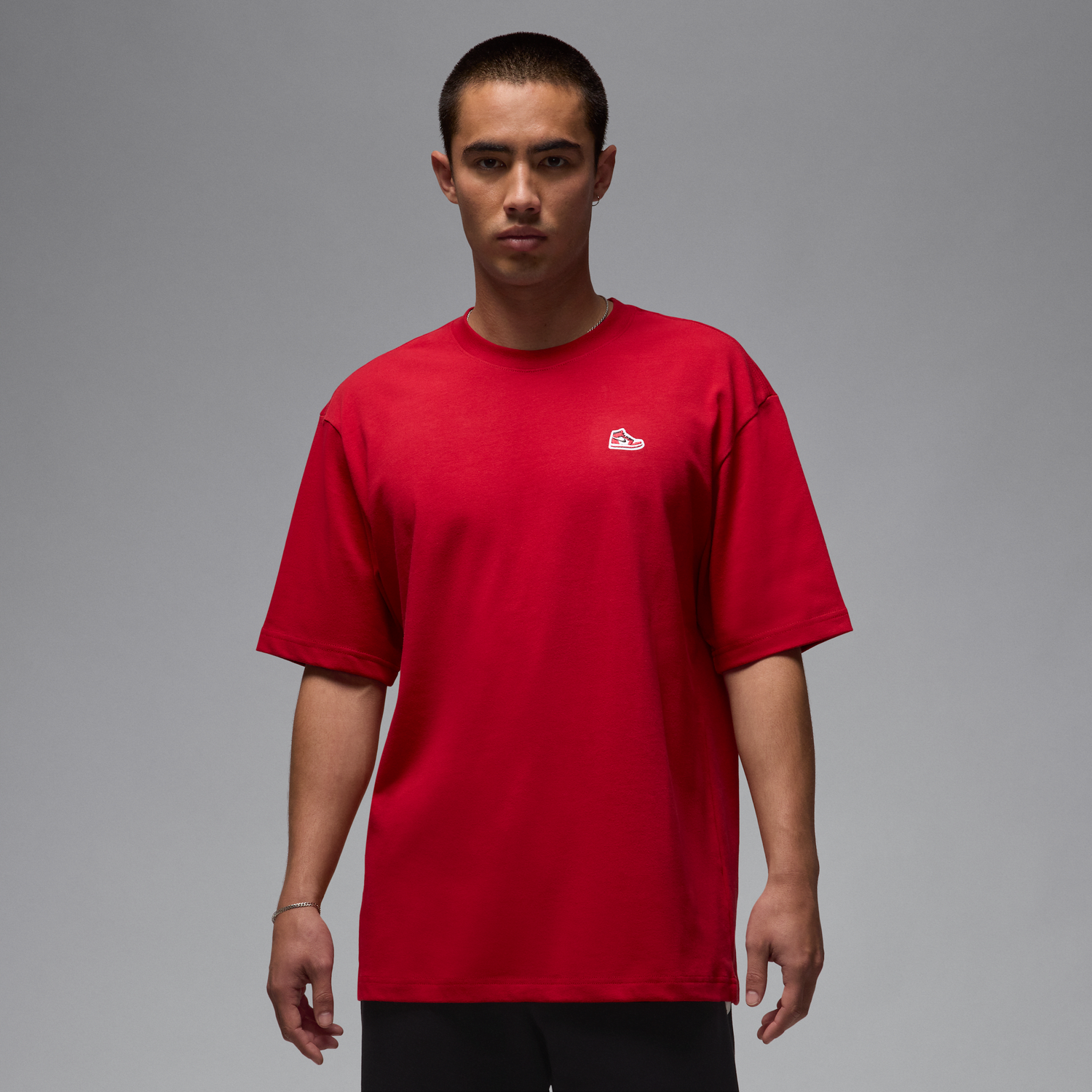 Tričko Jordan Jordan Brand Patch T-Shirt Červená | HJ2326-636, 1