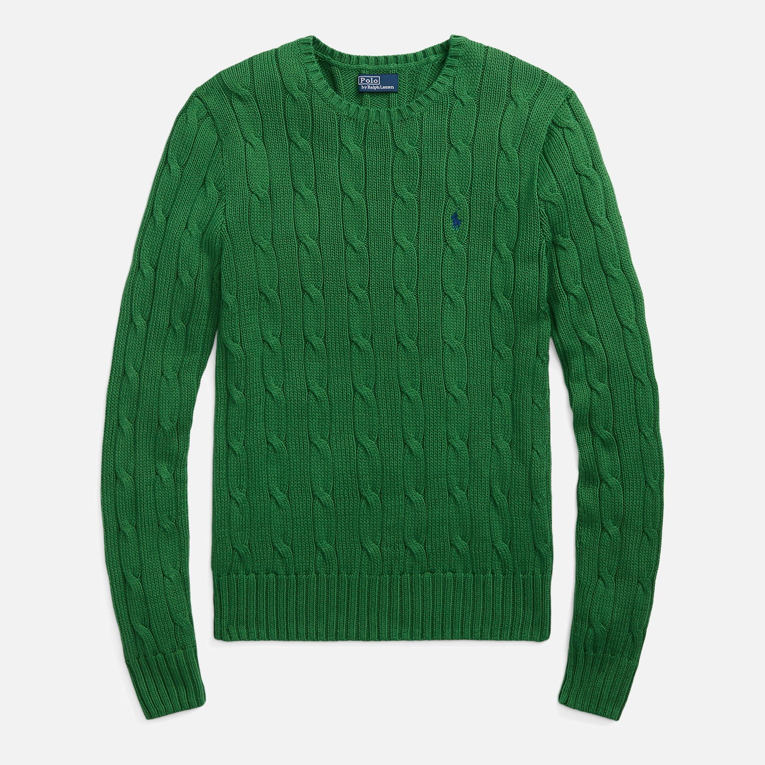 Sveter Polo by Ralph Lauren Julianna Cotton Cable-Knit Jumper Zelené | 211891640021, 0
