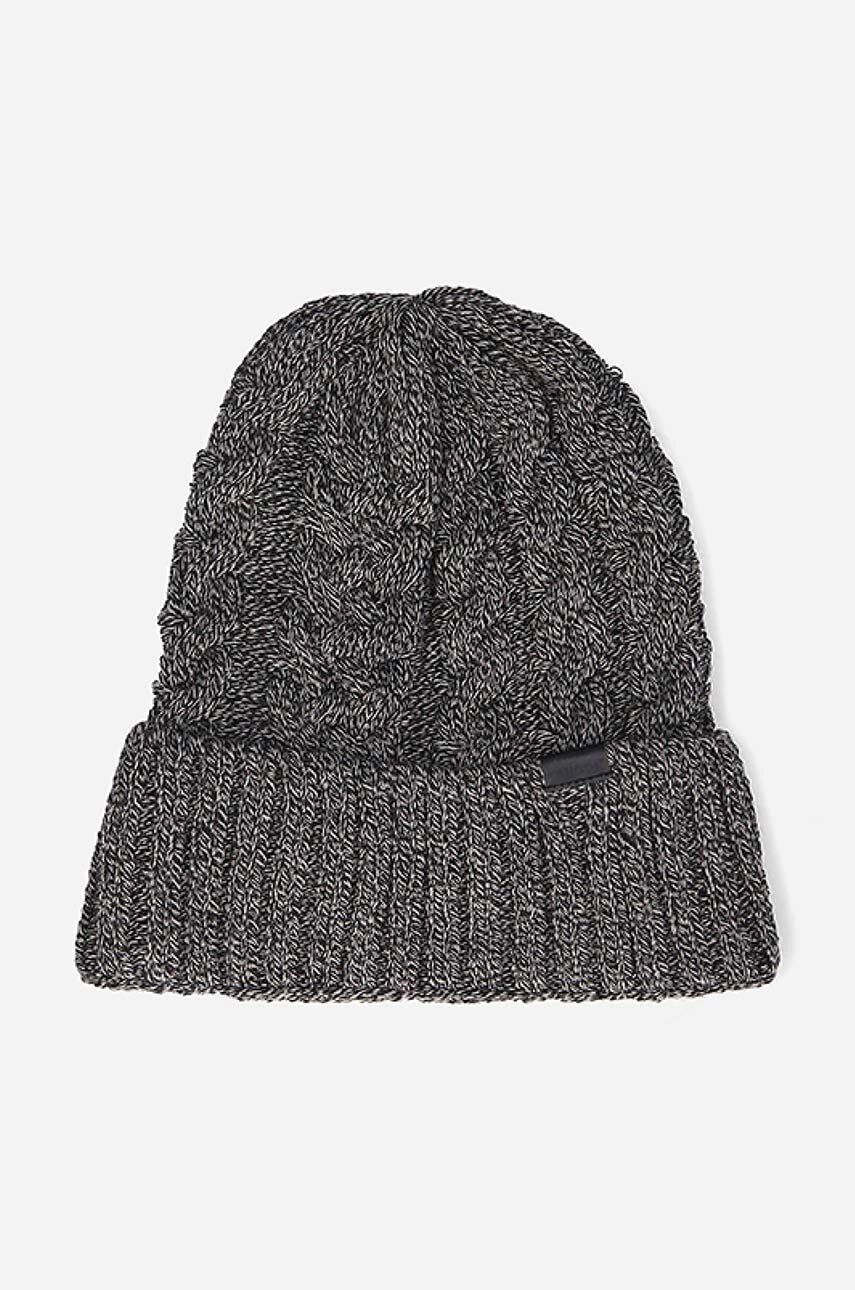 Kulicha Kangol Cable Beanie HEATHER Knitted Beanie Šedá | K3376HT, 0
