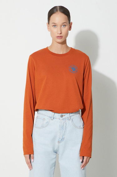 Tričko FJÄLLRÄVEN 1960 Logo T-Shirt Oranžová | F86989.243, 0