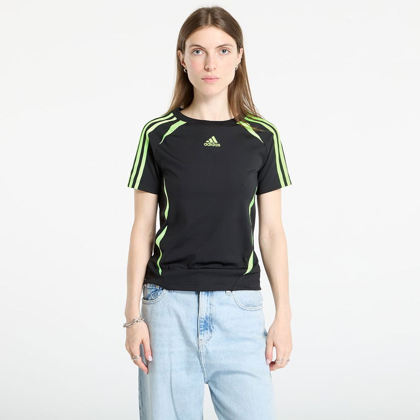 Tričko adidas Originals Teamgeist Adicolor Slim Jersey T-Shirt Čierna | JZ6709