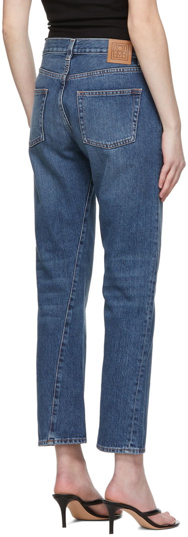 Džínsy TOTEME TOTEME Original Jeans Modrá | 211-232-740, 2