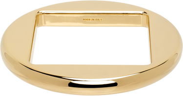Prsteň Jacquemus Jacquemus 'Le bracelet rond' Round Bracelet Metalická | 23H233JW633-5845, 1