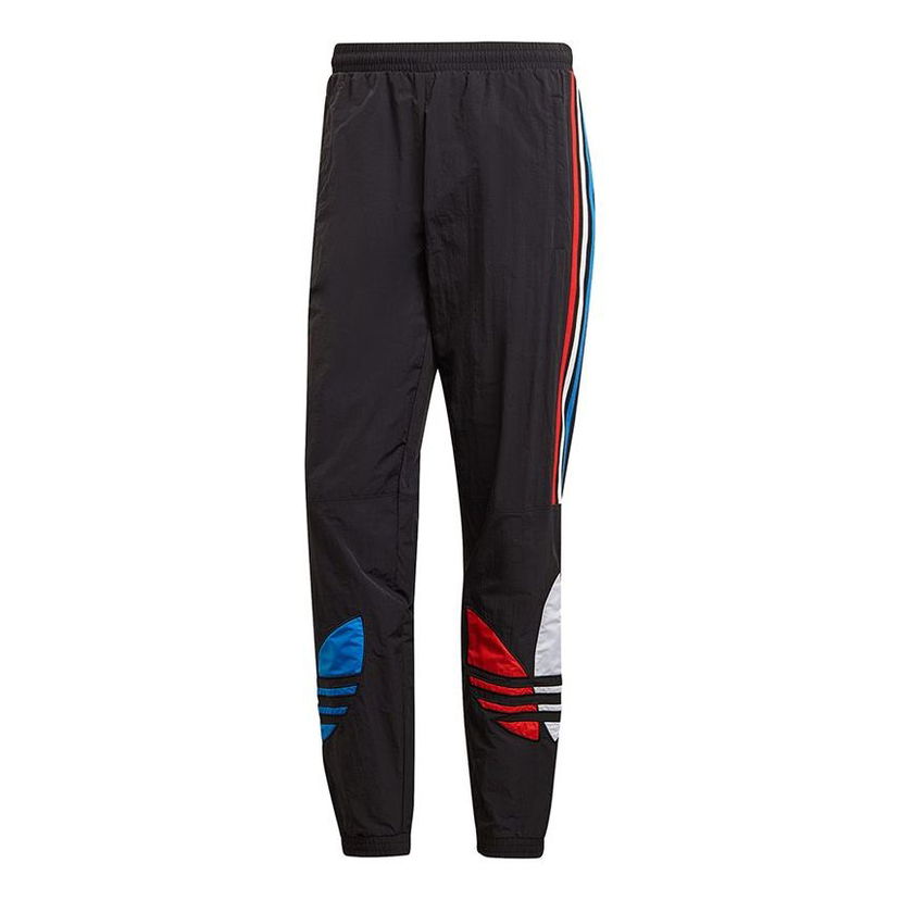 Tepláky adidas Originals Tricol Logo Printed Ankle-Banded Sports Pants Čierna | GN8046