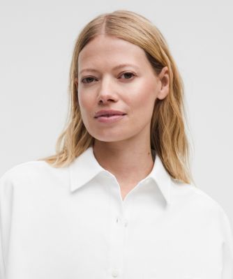 Košeľa lululemon LuluLinen Relaxed Fit Shirt Biela | prod20002251, 8