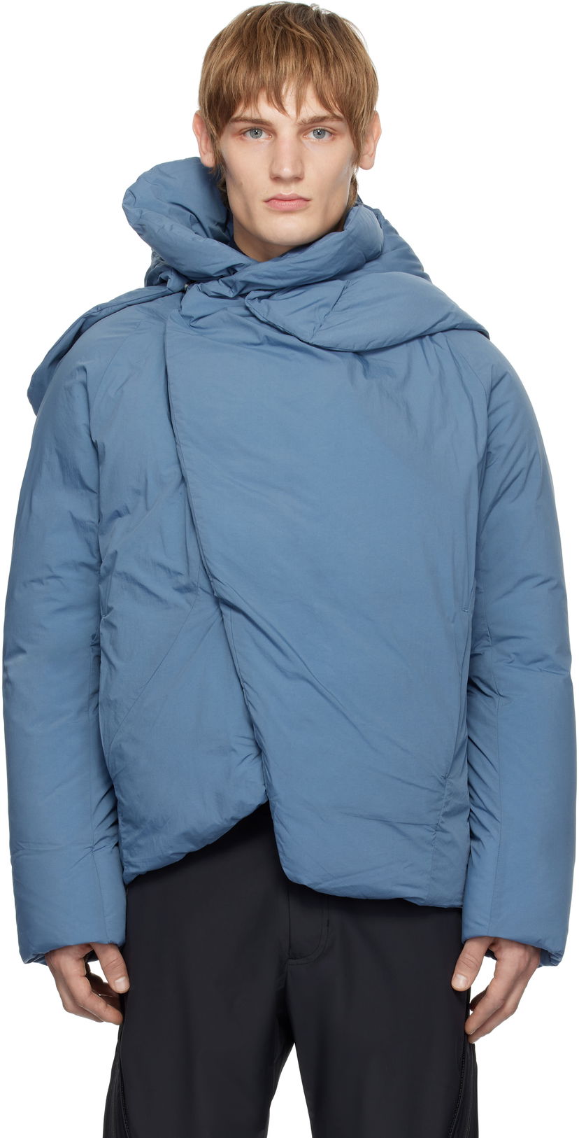 Prešívaná bunda Post Archive Faction (PAF) 7.0 Center Down Jacket Modrá | 7.0 ODC-BL