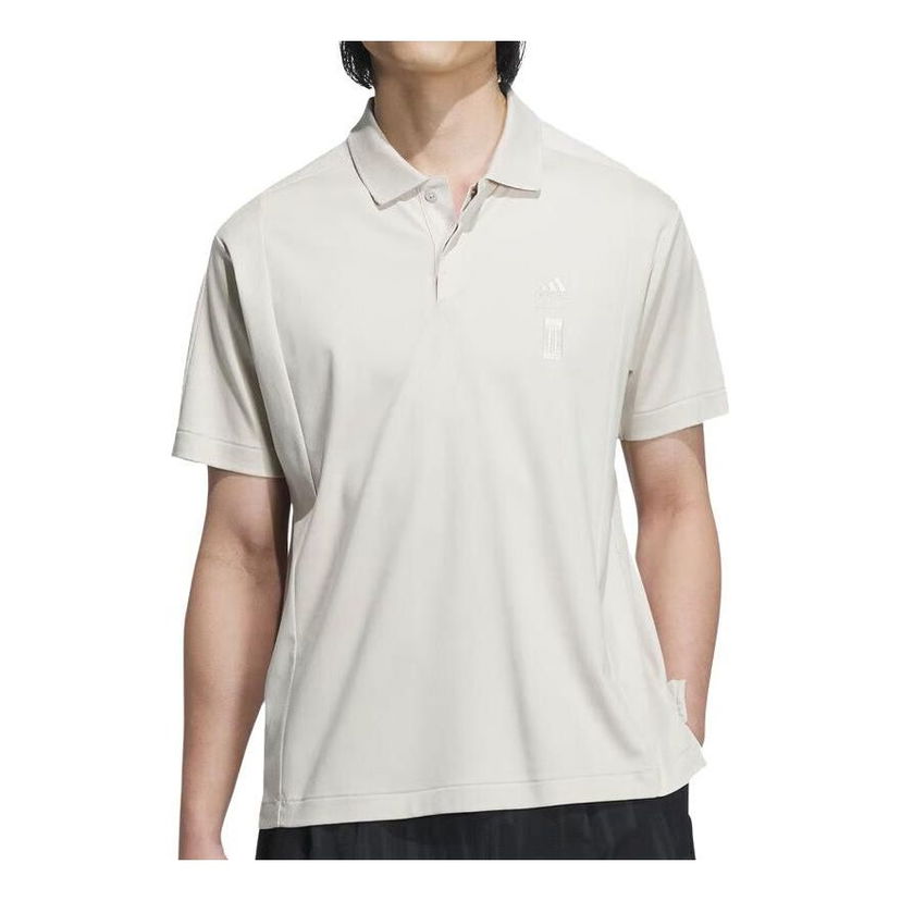 Polo tričko adidas Originals Wuji Must Have Polo Béžová | JE6666