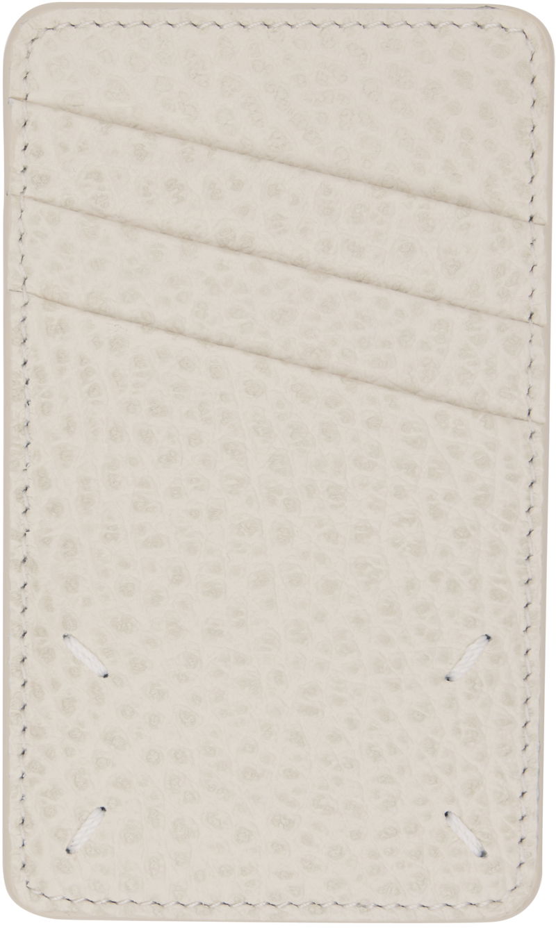 Peňaženka Maison Margiela Four Stitches Card Holder Šedá | SA1VX0017 P4455, 1