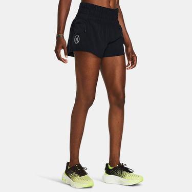 Šortky Under Armour Launch Shorts für Damen Schwarz / Schwarz / Čierna | 1382962-001, 0