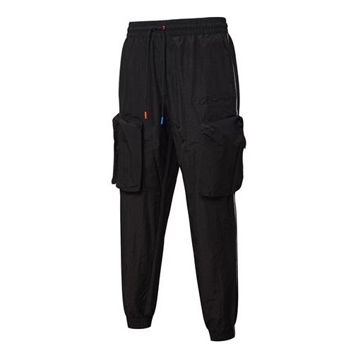 Cargo nohavice Puma PUMA x ATTEMPT Crossover Casual Woven Pants Čierna | 598944-01