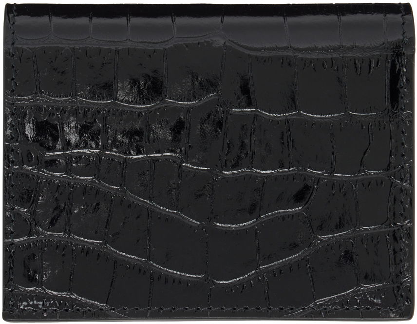 Peňaženka Tom Ford Tom Ford Croc Bifold Wallet Čierna | S0431-LCL150G, 1