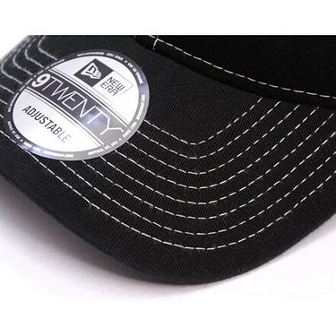 Šiltovka New Era Adjustable Contrast Stitch Baseball Cap Čierna | 60595289, 5