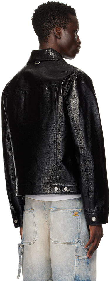 Bunda Courrèges Courrèges Trucker Jacket Čierna | VESCBL063VY0014, 2