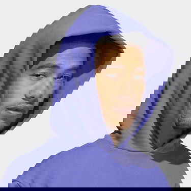 Mikina adidas Originals Pharrell Williams Basics Hoodie Fialová | HF9896, 4