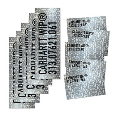 Home decor Carhartt WIP Tour Sticker Bag Šedá | I033617_TJ_XX, 1