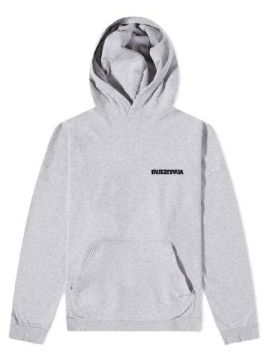 Mikina Balenciaga Back Logo Popover Hoody Šedá | 674986-TLVB4-1167