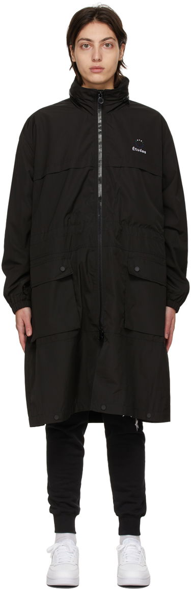 Vetrovka Études Air Full Coat Čierna | E16B-025-01, 0