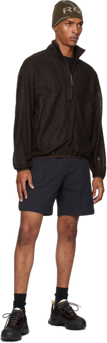 Sveter ROA ROA Alpha Direct Half Zip Sweater Hnedá | RBMW0370FA262, 3