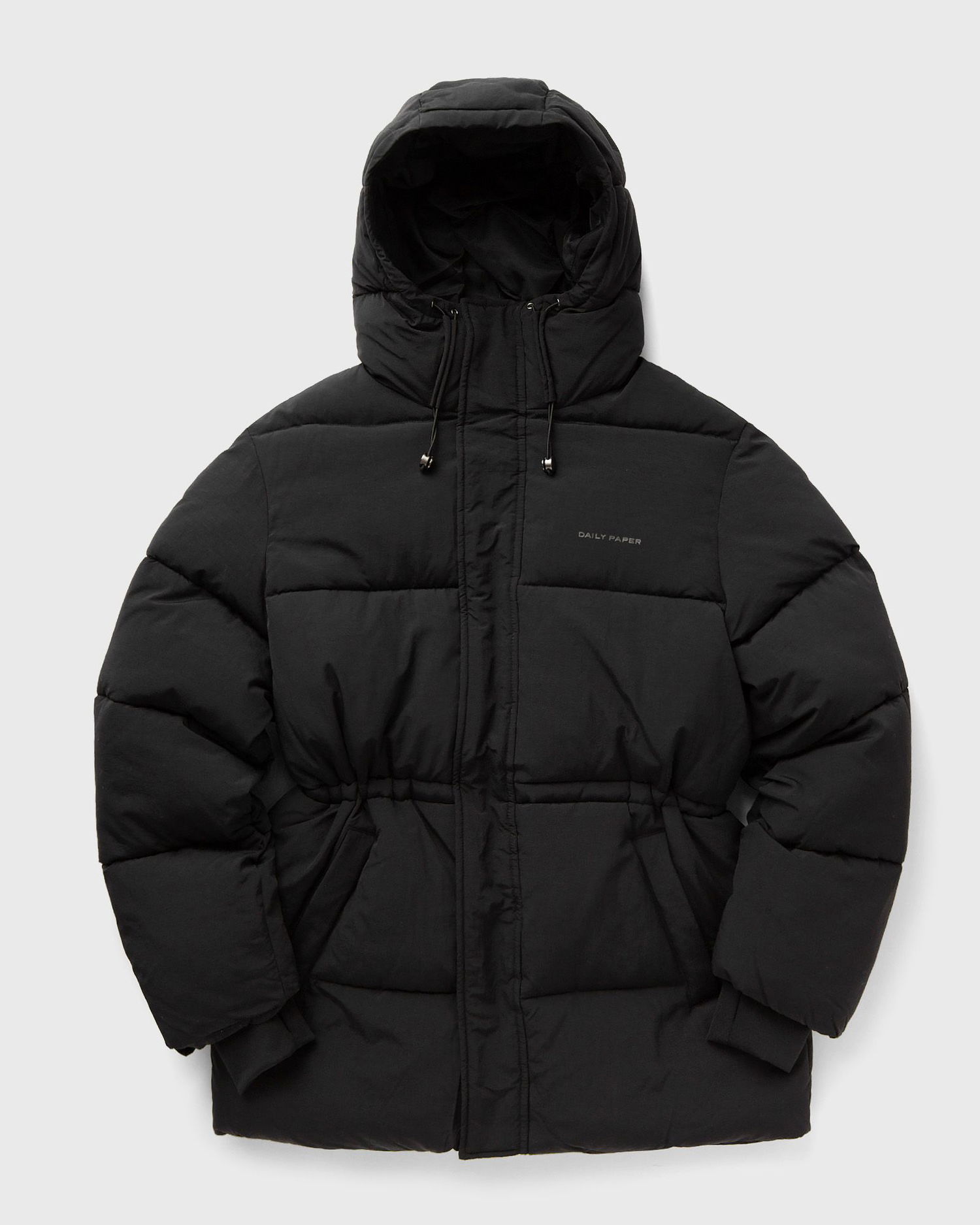 Prešívaná bunda DAILY PAPER AKIRA Black Puffer Jacket Čierna | 2422030, 0