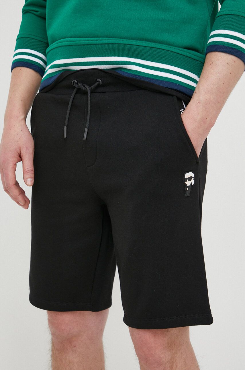 Šortky KARL LAGERFELD Shorts Čierna | 500900.705897, 0