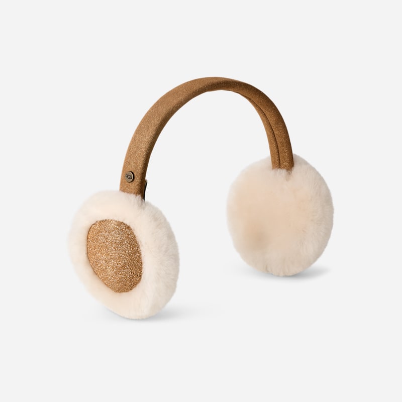 Doplnky UGG Dazzle Kids Sheepskin Earmuffs O/S Béžová | 103617-CHE
