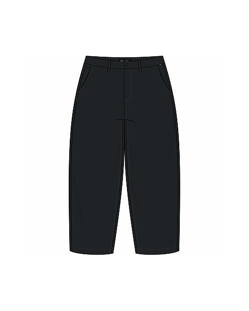 Nohavice Vans Authentic Chino Baggy Trousers Čierna | VN000HZDBLK, 0