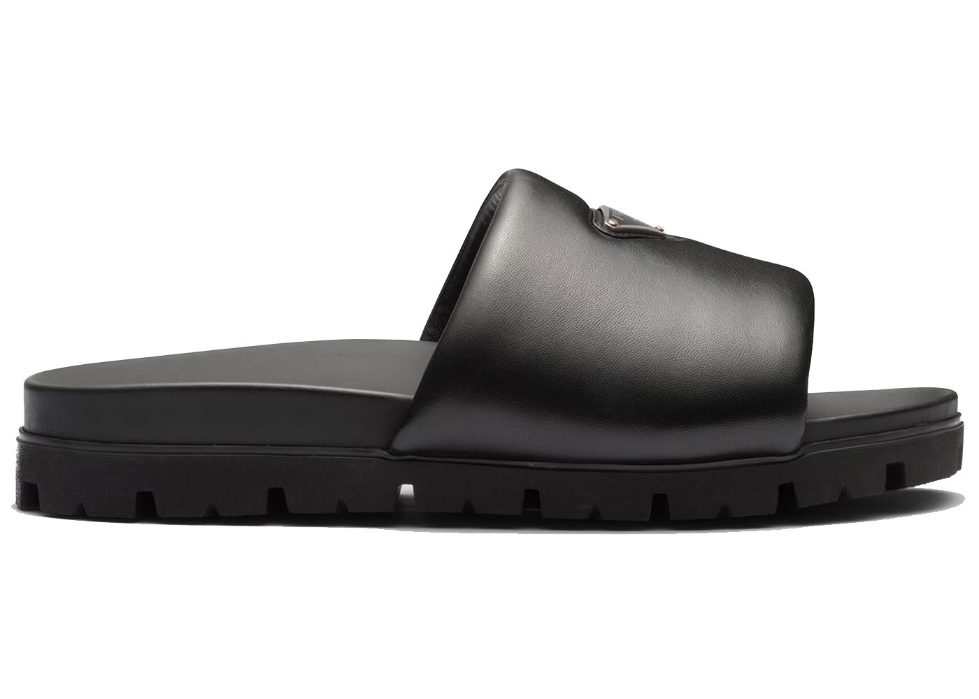 Tenisky a topánky Prada Padded Nappa Leather Slides Čierna | 2X3099_2DL8_F0002, 0