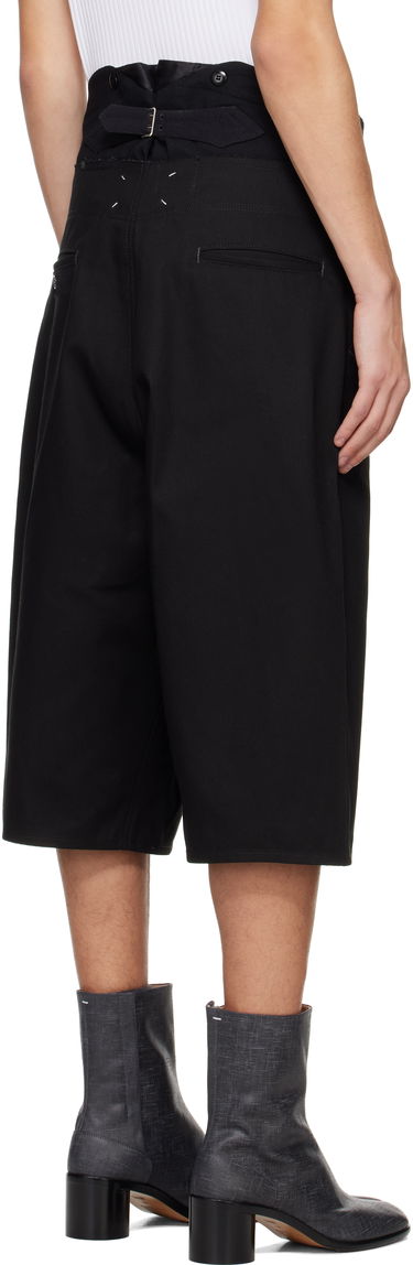 Šortky Maison Margiela Maison Margiela Spliced Cotton Shorts Čierna | S50MU0079 M35206, 2