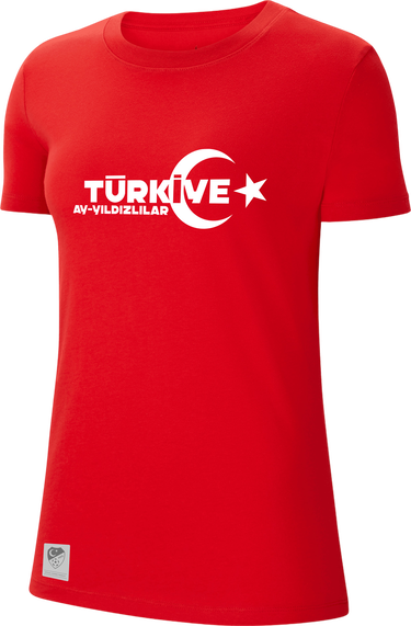 Tričko Nike T-Shirt Türkiye Ay-Yıldızlilar EC 2024 Červená | tffrcz0903-tffrcz0903, 0