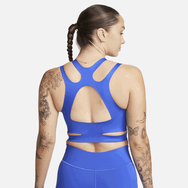 Podprsenka Nike FutureMove Light-Support Non-Padded Strappy Sports Bra Navy | FQ2640-405, 4