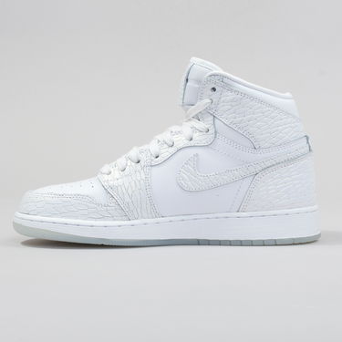 Tenisky a topánky Jordan Air Jordan 1 Retro High Premium "Frost White" GS Biela | 832596-100, 0