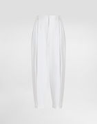 Dolce & Gabbana Cotton Gabardine Double Darts Pants