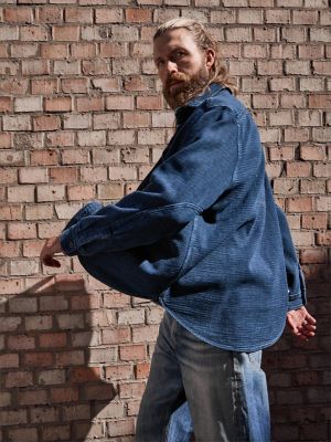 Košeľa Lee 101 70's Shirt Size XXL Modrá | 112364229, 0