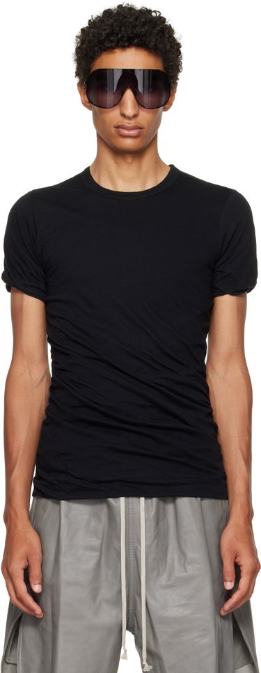 Tričko Rick Owens Rick Owens Concordians Double T-Shirt Čierna | RU02E1256 UCDB, 0