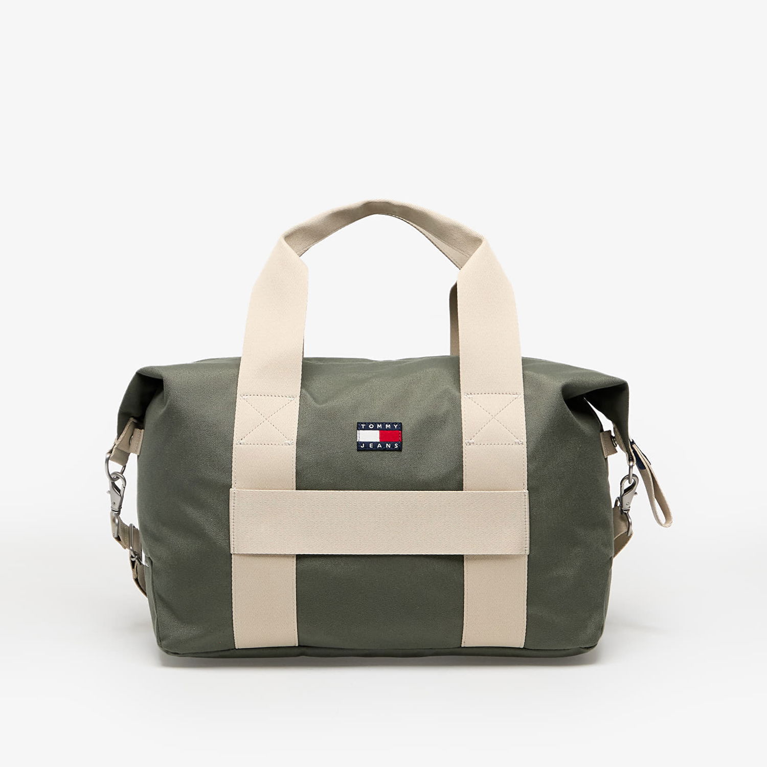 Cestovná taška Tommy Hilfiger Tommy Jeans Retro Cool Duffle Bag Zelené | AM0AM13325 MRH, 0