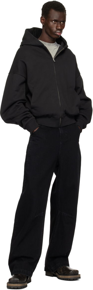 Mikina Entire Studios Thermal Hoodie Čierna | ES2488SO, 3