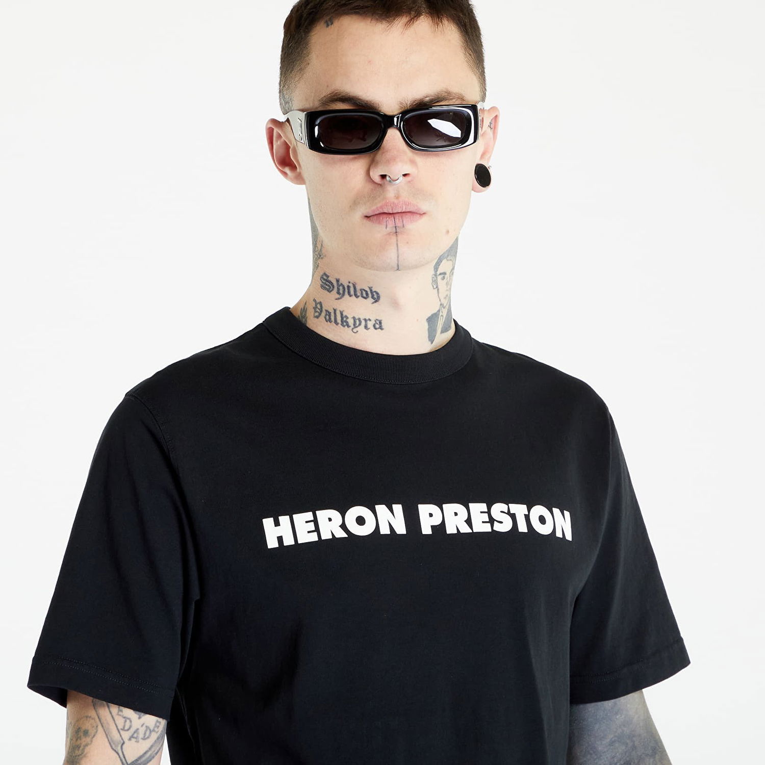 Tričko HERON PRESTON This Is Not Short Sleeve Tee Čierna | HMAA032S23JER0091001, 0