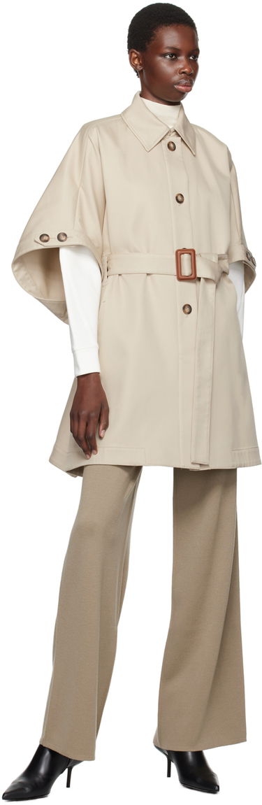 Trenčkot Max Mara Max Mara Water-Repellent Trench Coat Béžová | 2424736101600, 3