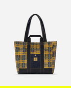 Nicholas Daley Tartan Print Tote Bag