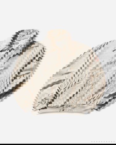 Bunda Cav Empt CAV EMPT Washed Cotton Light Zip Jacket Béžová | CES28JK14 BEIGE, 0