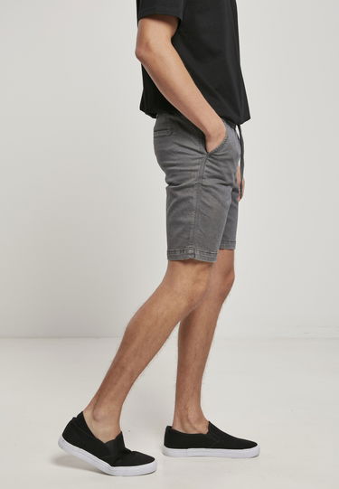 Šortky Urban Classics Stretch Twill Joggshorts Šedá | TB1609-02946, 4