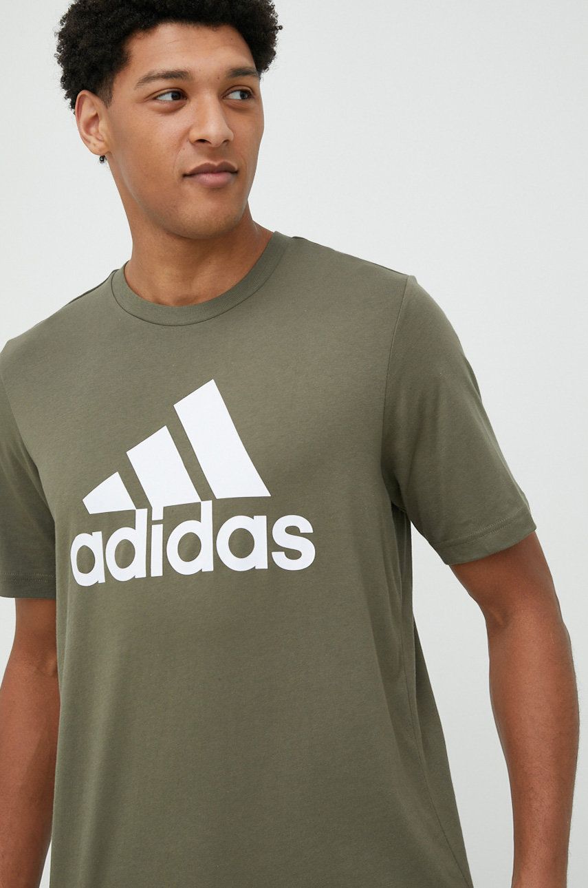 Tričko adidas Originals Cotton Tee Zelené | IC9355, 0