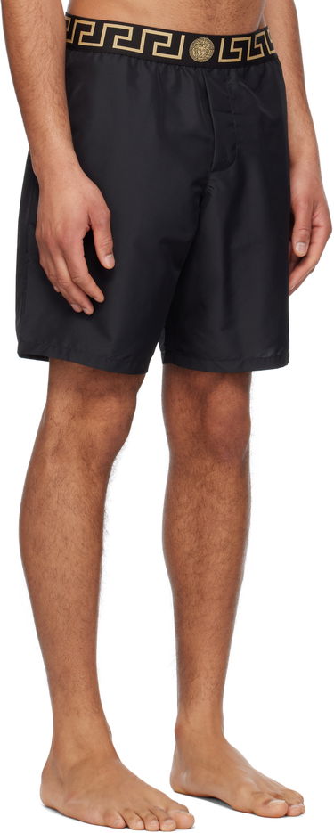 Plavky Versace Versace Greca Border Swim Shorts Čierna | ABU01023_1A11120, 4